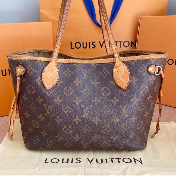 💎✨NEVERFULL PM✨💎Auth Louis Vuitton Shoulder Bag! - Picture 4 of 9